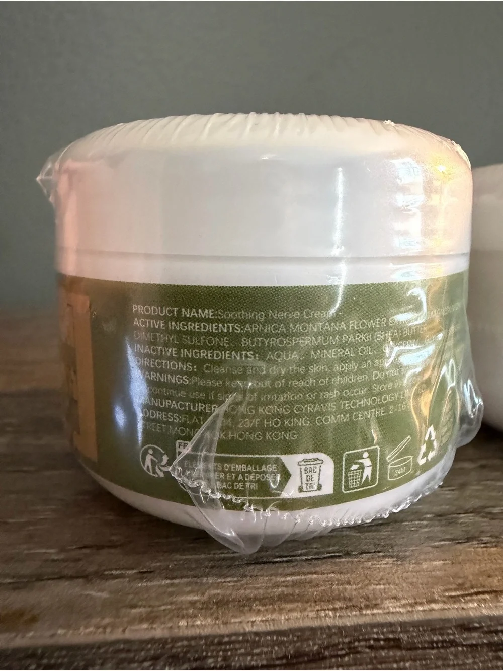 Soothing Body Cream with Magnesium & Arnica-set of two